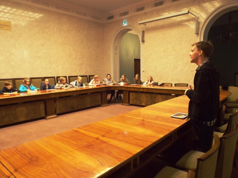 Wycieczka kl 4-6 do PKiN w Warszawie